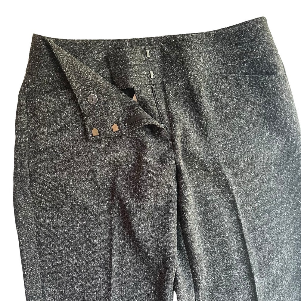 LOFT Ann Taylor Trouser Pant Original Black Size 6 NWT Mid Rise 30W 32L - Picture 3 of 11